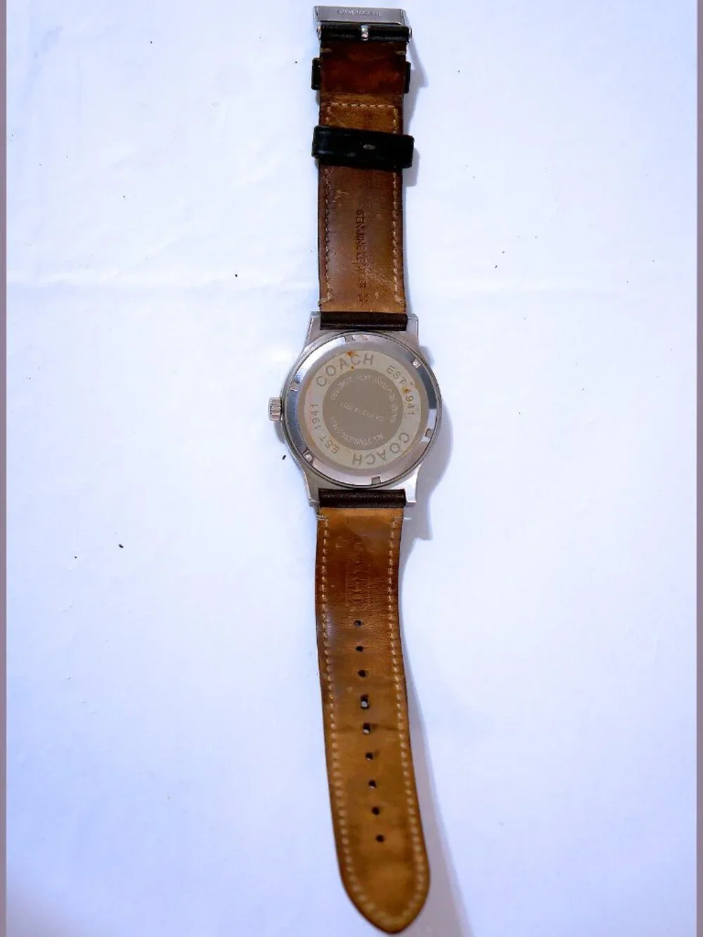 Coach Rivington Men's Field Watch 42mm - NEW BATTERY